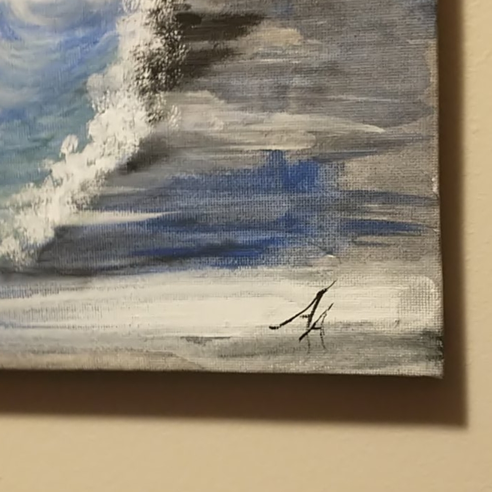 *Holiday Sale* 🇨🇦Scarlet Shipwreck Artwork - Picture 3 of 3